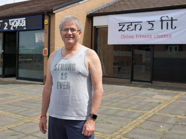 Zen 2 Yoga director Chris Dickson has had to put a number of measures in place to protect customers and instructors