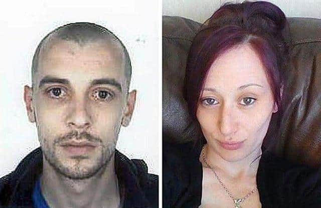 Undated handout file photos issued by Police Scotland of John Yuill and Lamara Bell, who died after lying in a crashed car for three days after the incident was first reported to police.