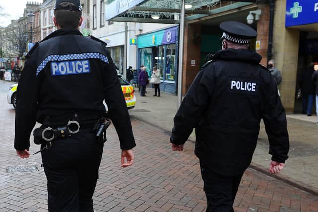 Police Scotland confirmed a Falkirk district venue owner has been charged in relation to a number of offences connected to Covid-19 regulation breaches. Picture: Michael Gillen.