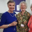 Moira Niven (left) with 50 Plus Network trustees Heather Waddell (centre) and Liz Wark.