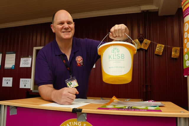 KLSB Community Project was the charity the Forth Valley branch chose to support.