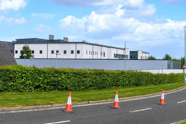 The National Treatment Centre at Forth Valley Royal Hospital is still not open four years after work started. (Pic: Michael Gillen)