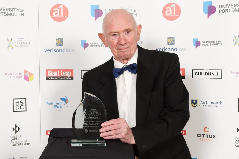 The News Business Excellence Awards 2021. Pictured is: Tony Barnett. Picture: Keith Woodland (080721-56)