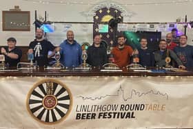 Linlithgow Round Table's Beer Festival will return to the Masonic Hall on Saturday, October 21, from 1pm to 11.30pm.