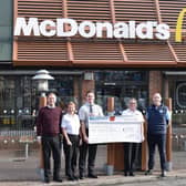 Falkirk Foundation receives a £30,000 donation from McDonald's restaurant
(Picture: Submitted)