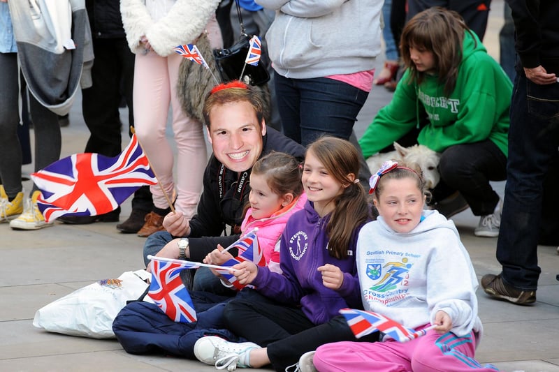 A special royal guest was spotted in the crowd.
