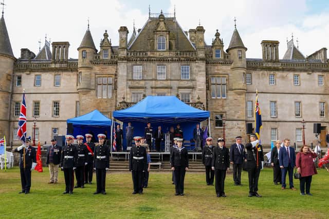 The 2024 Armed Forces Day organised by the Ancre Somme Association Scotland in Callendar Park. Pic: Mark Ferguson