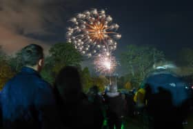 The annual fireworks display in Falkirk's Callendar Park on Sunday, November 5.