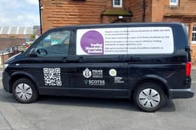 A ‘Shut out Scammers’ campaign awareness van is touring Scotland.