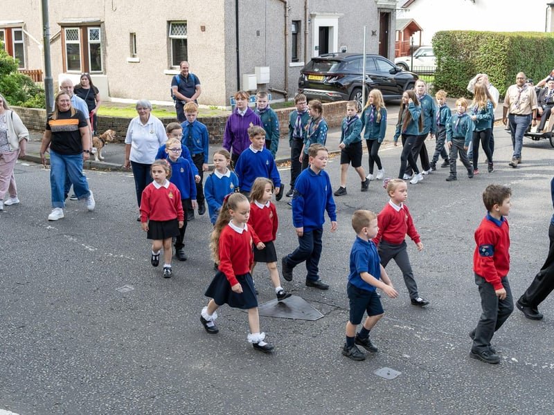 These youngsters are free to march at events like this thanks to the sacrifices of Armed Forces personnel during past conflicts