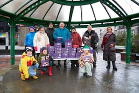Organisers of this year's Grangemouth Christmas lights switch on with some tasty surprises for youngsters