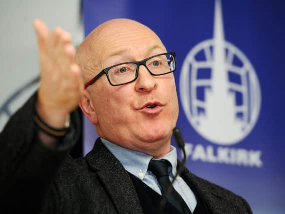 Falkirk chairman Gary Deans has apologised to supporters for the failures of the club this season