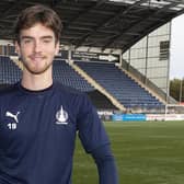 New Falkirk loan signing Euan Deveney. Photo: Ian Sneddon