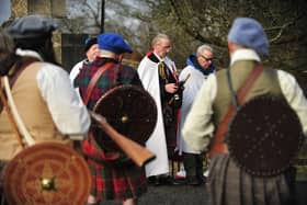 This year's commemoration, marking the anniversary of the Battle of Falkirk Muir, takes place on Saturday, January 20.  (Pic: Alan Murray)