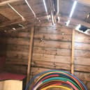 The Busy Bees storage shed is falling apart due to youngsters repeatedly using it as a climbing frame