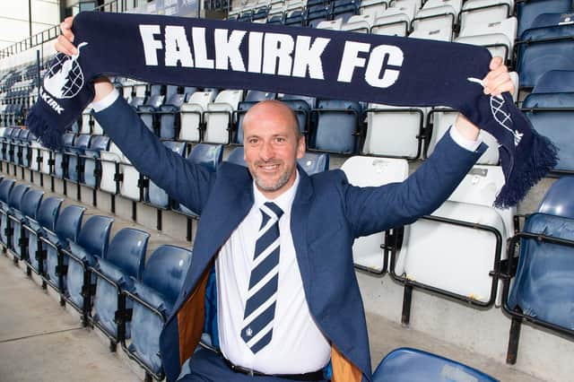 Paul Sheerin is the new Falkirk manager (Pic: Ian Sneddon)