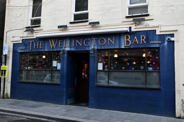 The Wellington Bar, 6 Manor Street, Falkirk.