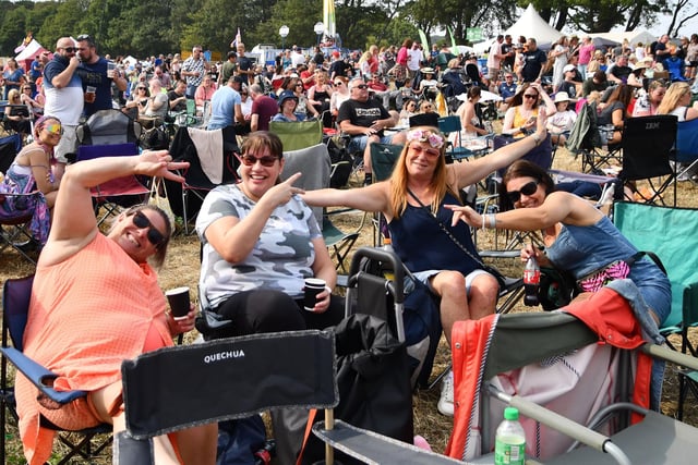 Festival-goers were pleased to see the return of the two-day event