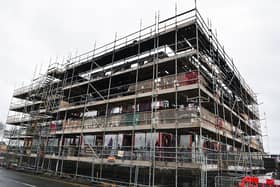 The blaze at the block of flats is now being investigated as wilful fire raising  (Picture: Michael Gillen, National World)