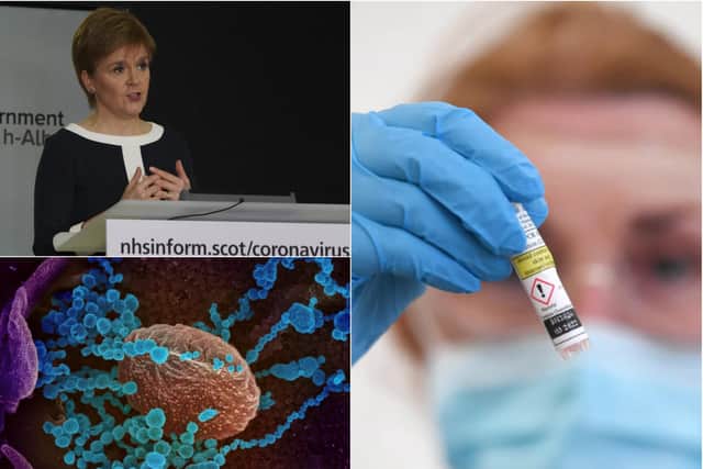 The latest Scottish Government figures on Covid-19 have been released.