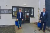 Adrian and Graeme Hendry, directors at Avondale Care Scotland outside Glenbervie.