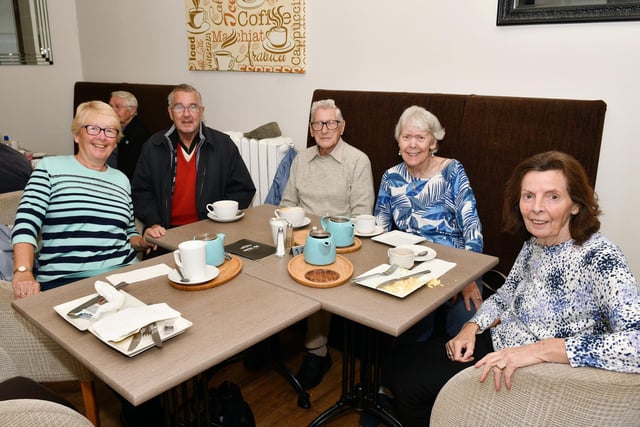 Those with dementia and their family and friends enjoy the chance to get together.