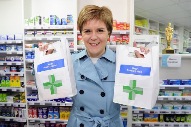 A visit to Callendar Pharmacy on Falkirk High Street.