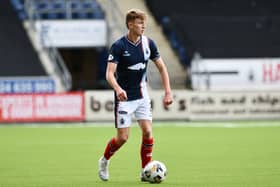 Finn Yeats has started both of Falkirk's Premier Sports Cup Group B matches so far heading into Saturday's trip to Buckie (Photo: Michael Gillen)