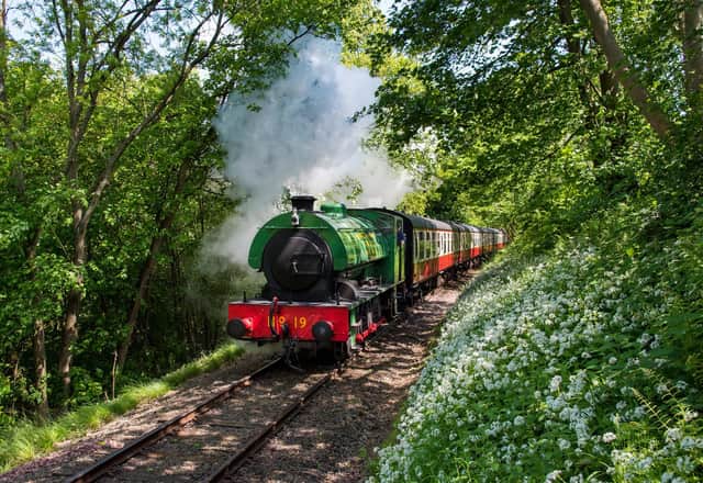 Bo'ness and Kinneil Railway will welcome visitors back for the first time in more than a year this weekend.  Pic: Contributed