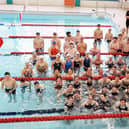 Ready to make a big splash in the pool at Grangemouth Sports Complex.