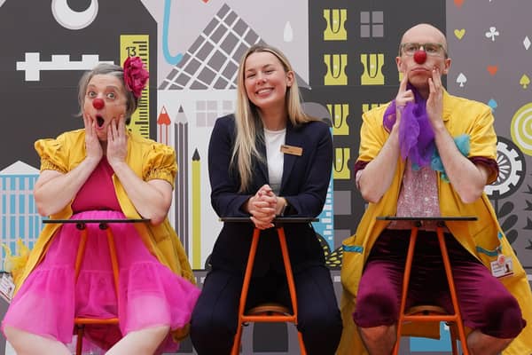 Miller Homes Clown Doctors 1 SA. (Pic. © Stewart Attwood Photography 2026.)