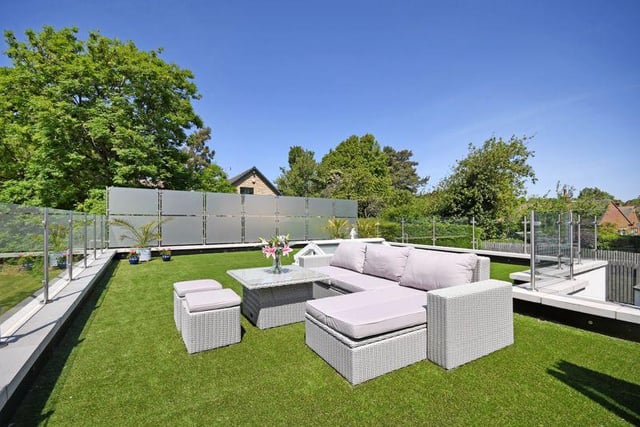The property was built in 1939, has a fabulous entertaining roof terrace with views over Blacka Moor.