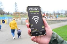 Visitors to Zetland Park can now take advantage of the free WiFi available(Picture: Submitted)