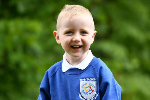 Five-year-old Harry Frank looking forward to starting school
