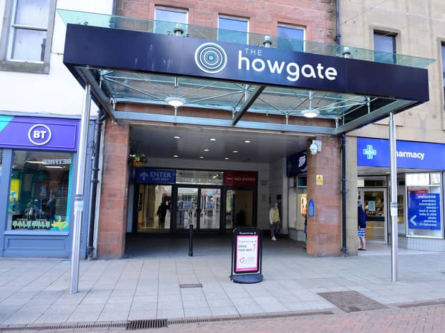 The Howgate Shopping Centre will be sold at auction later this month