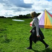 The Climate Camp starts to take shape on land at Kinneil Estate
(Picture: Michael Gillen, National World)