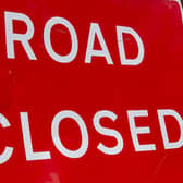 The road will be closed to allow work to take place