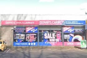 Donny's Carpets in Camelon was Highly Commended at the Scottish Independent Retail Awards.  (Pic: Google Maps)