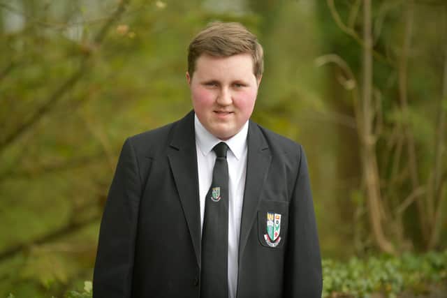 Douglas Patton is one of 15 young people from across the UK to be chosen for the NSPCC's Young People's Board for Change.  (Pic: Michael Gillen)
