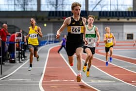 Falkirk Victoria Harriers’ Callan Campbell won two gold medals (Pictures by Bobby Gavin/Scottish Athletics)
