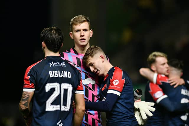 11-11-2023. Picture Michael Gillen. FALKIRK. Falkirk Stadium. Falkirk FC v Edinburgh City FC. Season 2023 - 2024. Matchday 13. SPFL cinch League One.:.