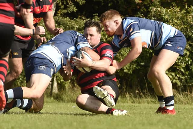 Falkirk's seconds defeated Grangemouth Stags (Pictures by Alan Murray)