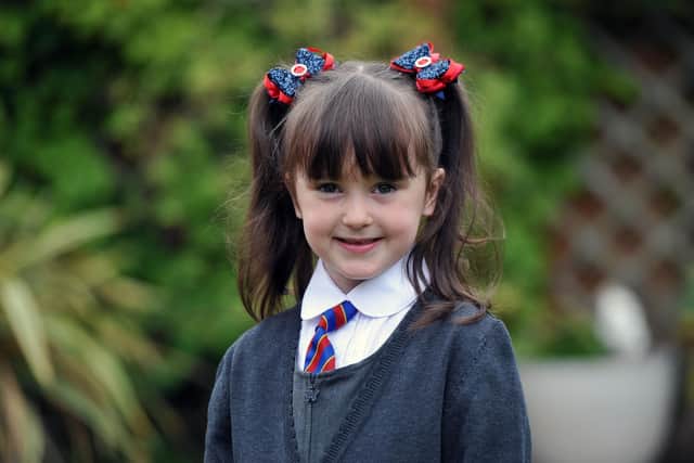 One time "miracle baby" Emily McMahon is due to start primary school next week