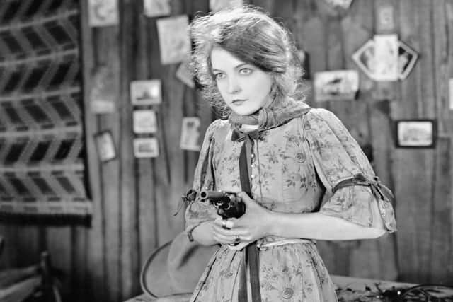 Lillian Gish gets her gun in the classic silent film The Wind (1928)
(Picture: Submitted)