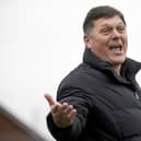 Dunipace boss Danny Smith on the touchline (Photo: Alan Murray)