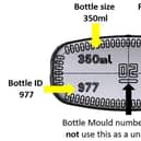 A bottle can be identified through the base markings. Pic: Contributed
