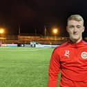 The Warriors new goalkeeper Curtis Lyle (Photo: Stenhousemuir FC)