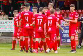 Camelon Juniors secured funding to improve its facilities.