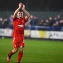 Leon McCann has been in very good form at left back for Falkirk this season (Pic Michael Gillen)