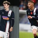Miller Thomson and Luke Graham in Falkirk colours (Pics: Michael Gillen)